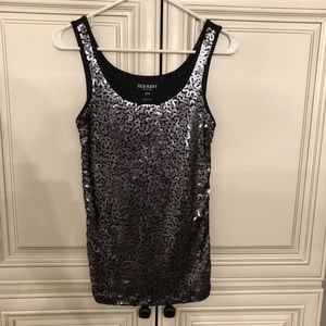 Sequin tank top